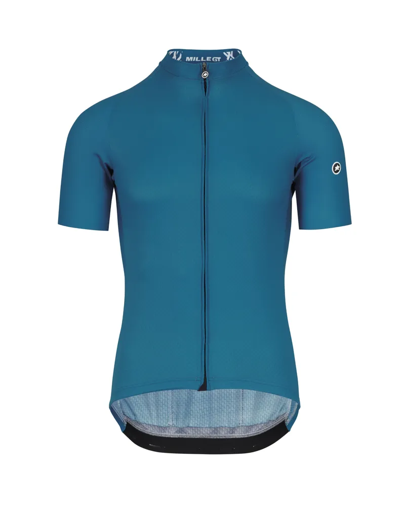 Assos Mille GT Summer Short Sleeve Cycling Jersey c2 in Blue